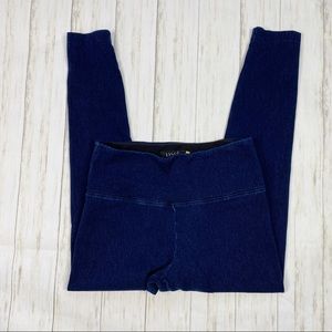 Lysse Dark Wash Blue Jean Denim Leggings Jeggings